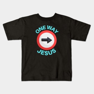 One Way Jesus | Christian Kids T-Shirt